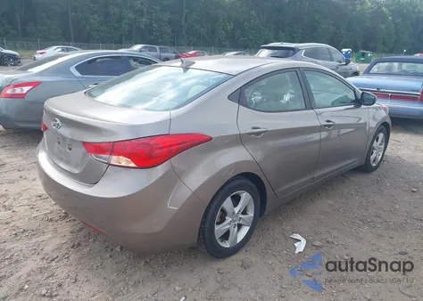 2013 Hyundai Elantra Gls/Limited from USA, damaged, VIN 5NPDH4AE5DH419319